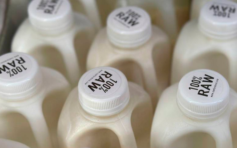 Unpasteurized milk